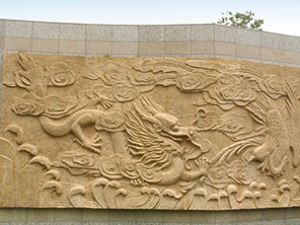 福州砂巖浮雕